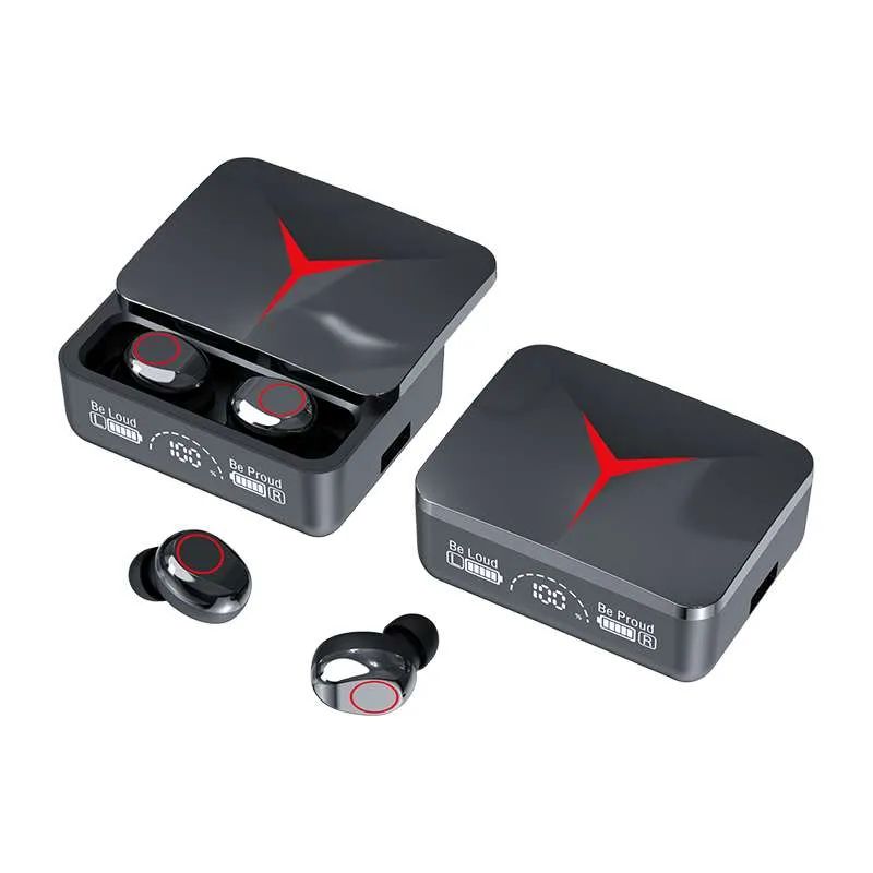 Auriculares M90 Pro Gamer Bluetooth 5.2 Tws Deportivos Power Bank